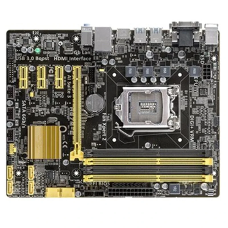 

For Intel H87 H87M-E motherboard Used original LGA1150 LGA 1150 DDR3 32GB USB2.0 USB3.0 SATA3 Desktop Mainboard