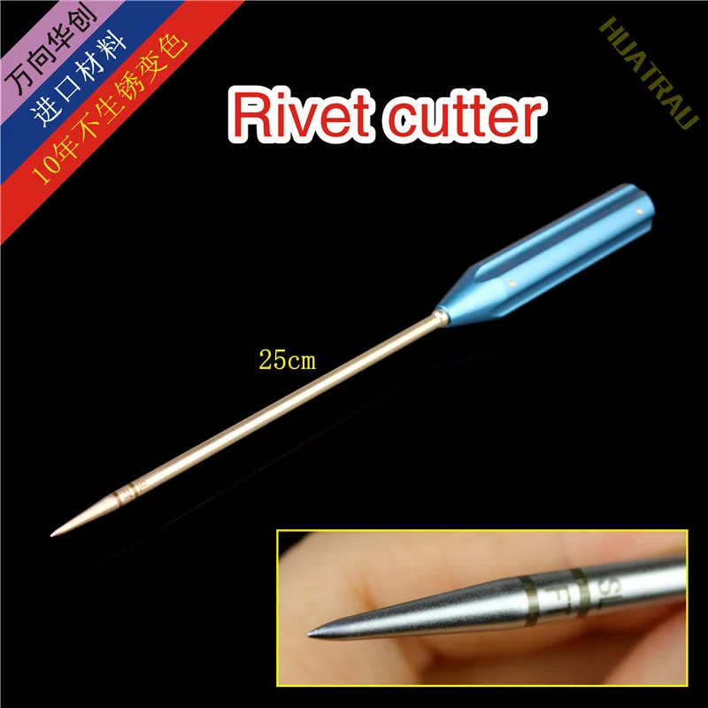 

Rivet cutter pointed cone arthroscopy punched openings for medical orthopaedics instrument of sports medicine