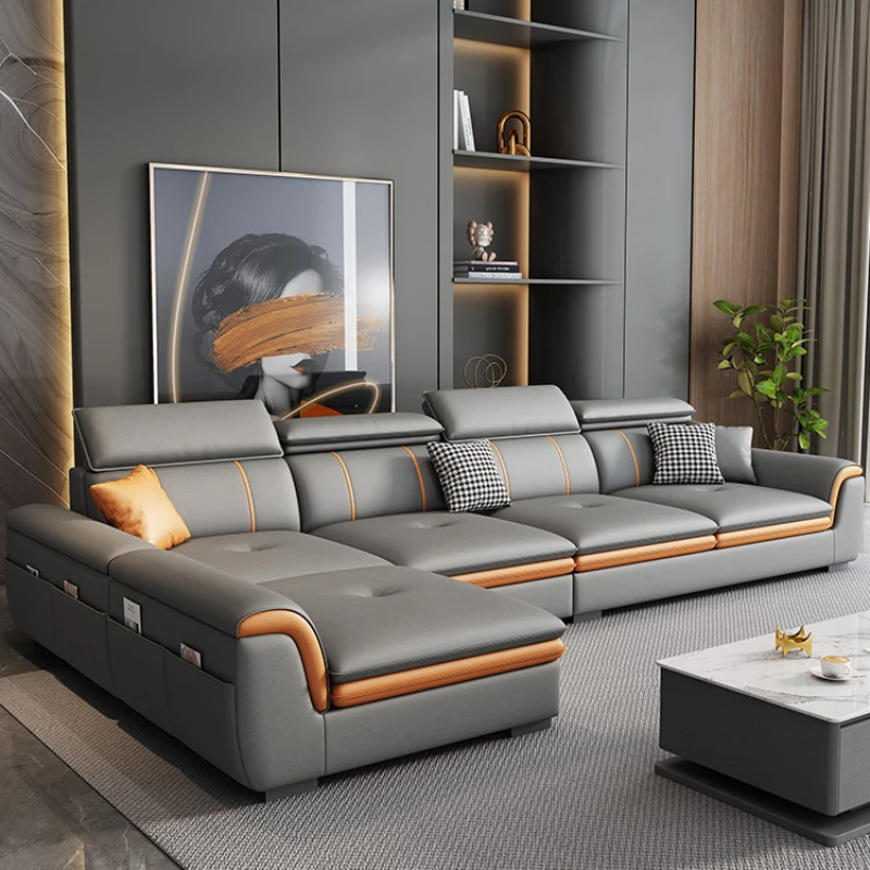 Designer Fancy Living Room Sofas Nordic Luxury Reclining Loveseat Sofa Lounge Corner Divani Da Soggiorno Divano Home Furniture