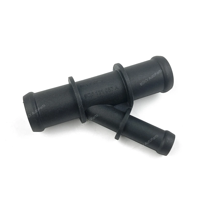 BOICY Distribution Pipe Coolant Hose Connector for Golf Jetta Polo Tiguan TRO Touran A1 A3 Q2 Q3 TT Superb 5Q0121087A 5QD121087B
