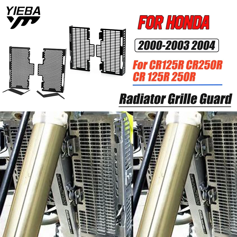 

Motocycle Radiator Grille Cover Water Tank Guard Protection For Honda CR125R CR250R CR 125R 250R 2000 2001 2002 2003 2004 CR125