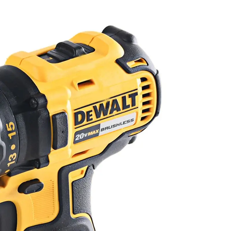 DEWALT литиевая батарея 20 в перезаряжаемая бесщеточная бесступенчатая сменная скорость многофункциональная электрическая дрель отвертка DCD777