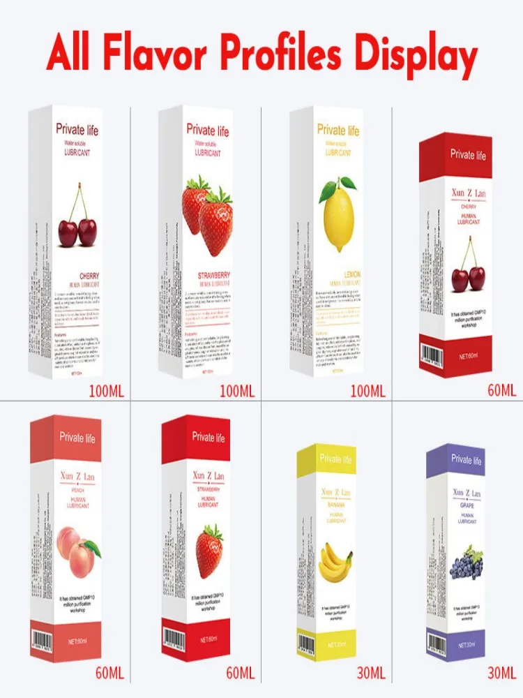 Best selling new type of sexual lubricant, fruit flavor water-based lubrication gel, female anal lubrication, vaginal sexual lub image 2