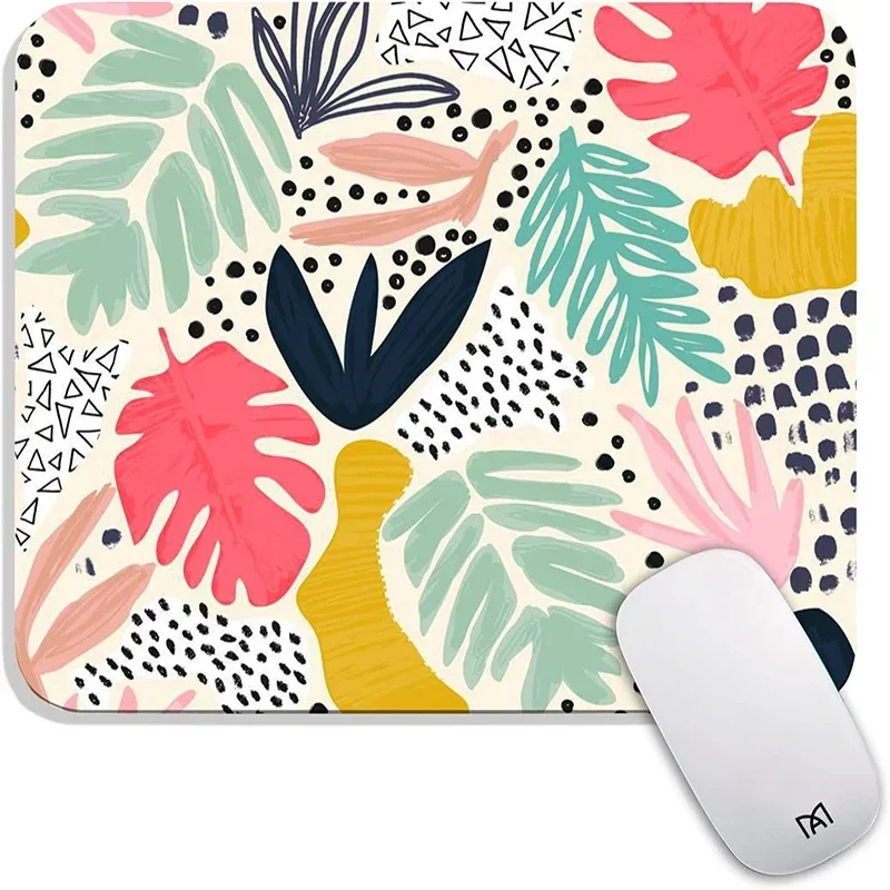 Small Mouse Pad Computer Hot Sell Non Slip Cushion Anime Lovely Gamer Natural Rubber Art Flower Office Decoration Carpet Mat