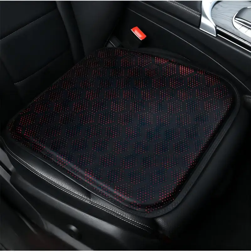 3D Hip Protector Leather Car Seat Cushion Honeycomb Gel Comfortable and Breathable Pressure Reducing , for Car, Home and Office