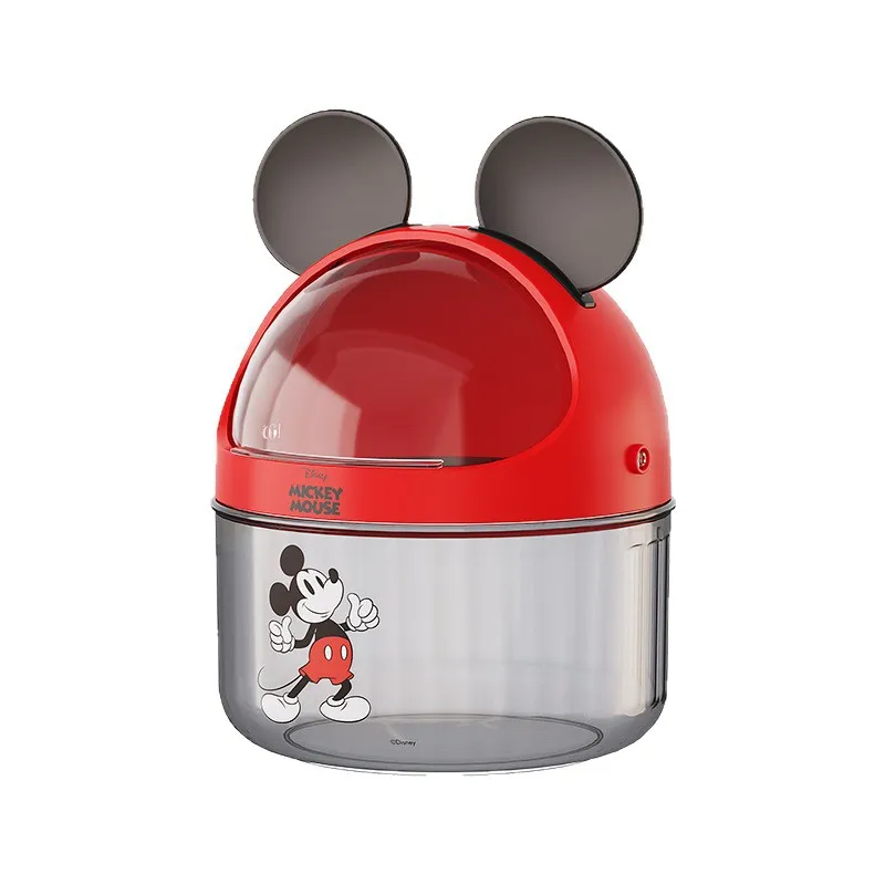 Mickey Mouse Desktop Cartoon Snack Storage Box with Lid  Coffee and Snack Dustproof and Waterproof Storage Bucket view 5