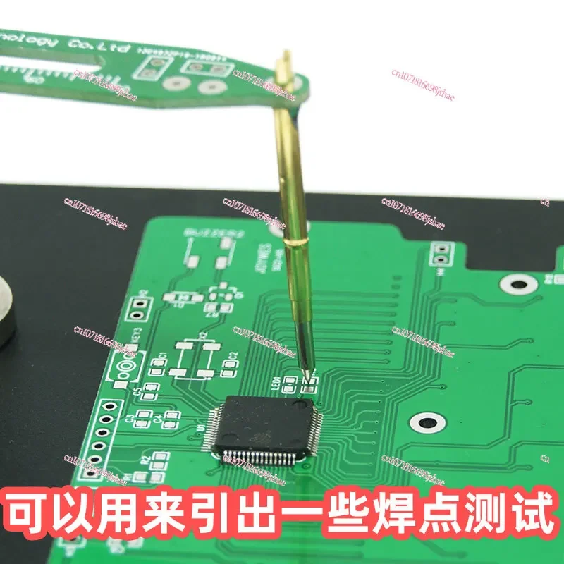 Components IC Chip Module Cpu Circuit Board PCB Electronic Manufacturing Soldering Fixed Test Probe Presser Writing