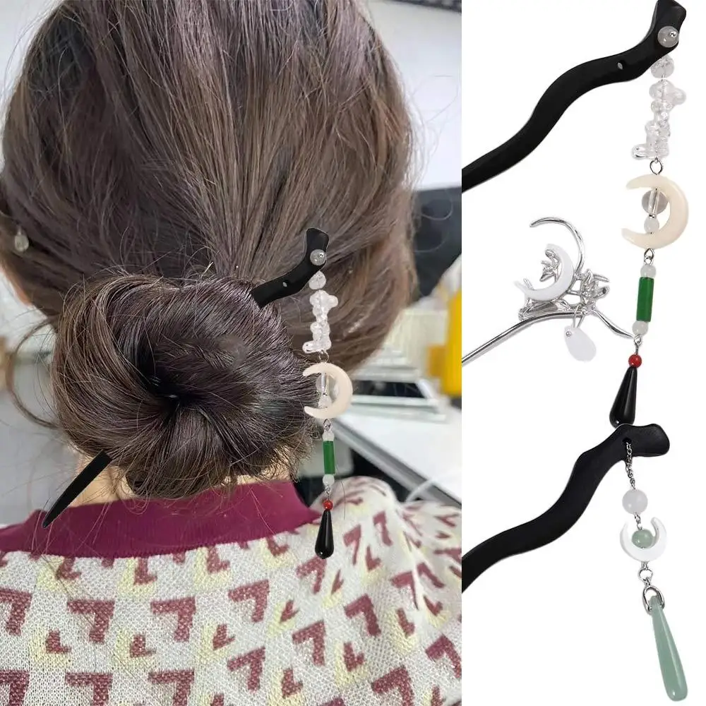 Between Fairy and Devil Hairstyle Design Tool Ancient Style Hairpin Ancient Headwear Hanfu Hair Sticks Chinese Style Headwear