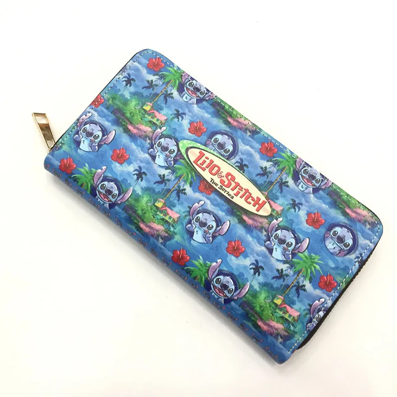 

Disney Lilo & Stitch 0871 Fashion Anime Wallet Cartoon Wallets Coin Bag Casual Purses Card Birthday Gift