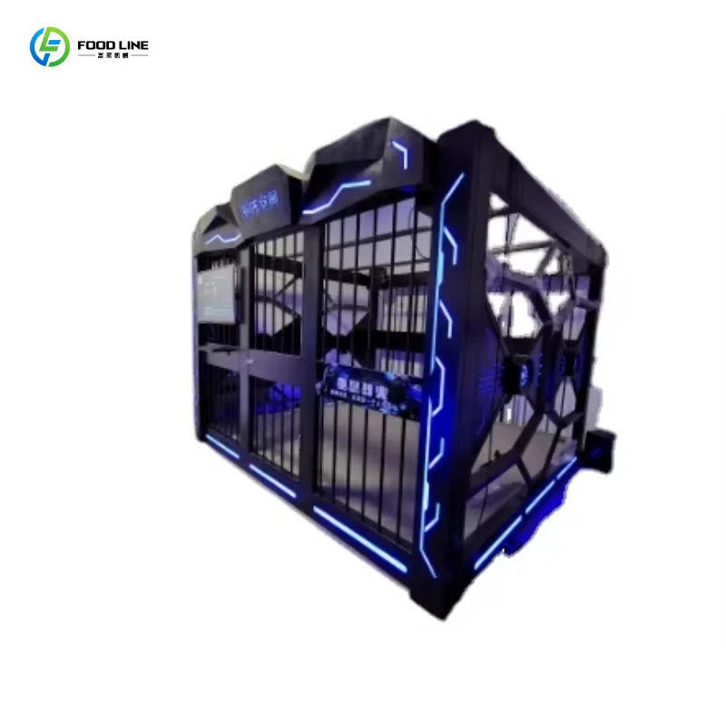 FL VR Shooting Game Machine Rental Event Attraction Station Alloy Steel for Expo Center Convention Hall