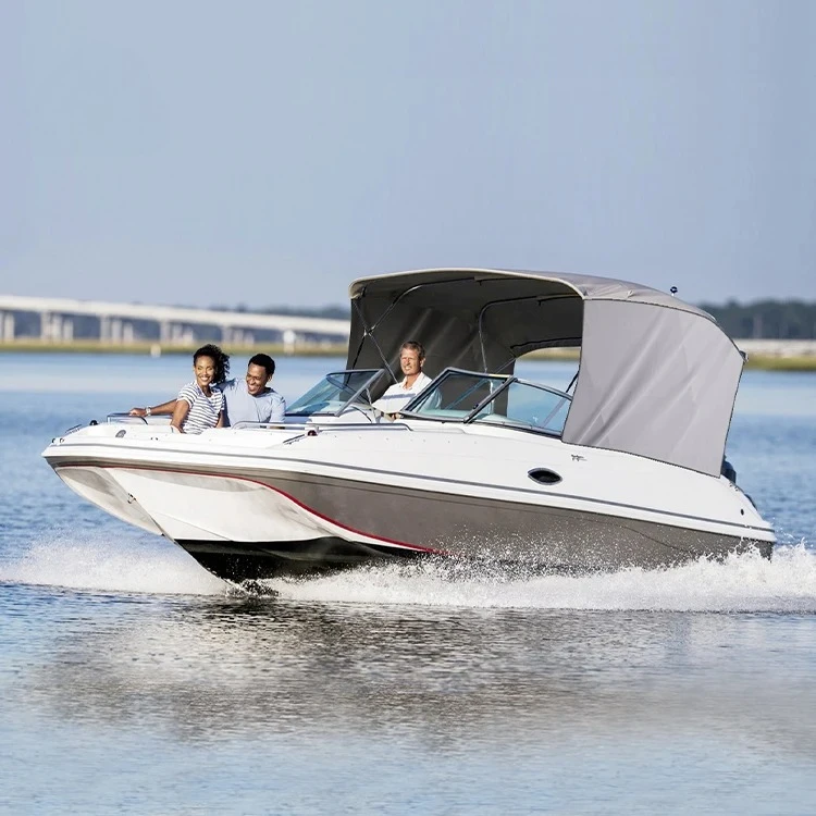 

Алюминиевый бимини-топ с бантом 3/4, добавляющие боковые шторы, навес для лодки, топ-бимини для лодок