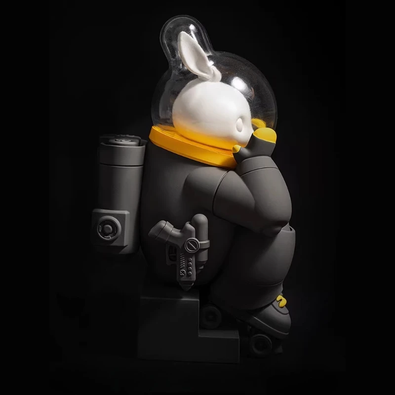 Rabbit Astronaut Figurine High-quality Desktop and Entryway Ornaments Creative Home Decor Gift Rabbit Figurine A Good Gift