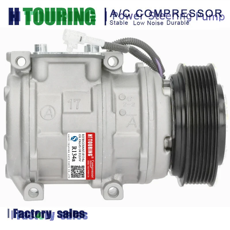10PA17C Conditioning AC Compressor For JAGUAR XK8 XKR MCA7300AD 471-1382 4711382 14-0047NIP 14-0127NC 471-1358 639881