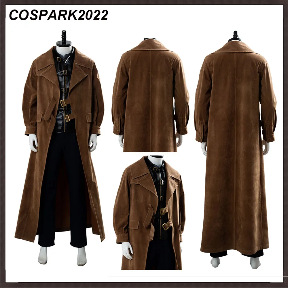 Adult Men Fantasy Alastor Cos Moody Cosplay Costume Tops Pants Belts Coat Outfits Halloween Carnival Disguise Party Suit