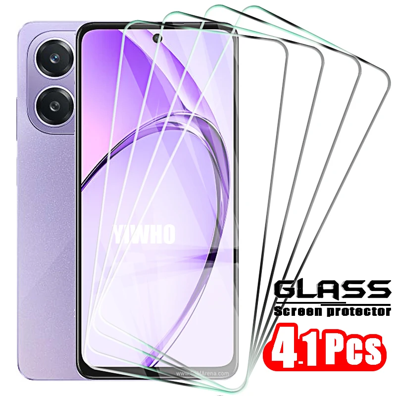 4-1 pçs vidro temperado para oppo a80 5g a60 a40 a3 4g protetores de tela frente hd película protetora a 80 60 40 4g 5g clera capa completa