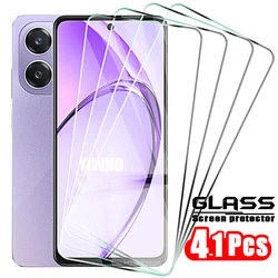 4-1pcs Tempered Glass for Oppo A80 5G A60 A40 A3 4G Screen Protectors Front HD Protective Film A 80 60 40 4G 5G Clera Full Cover
