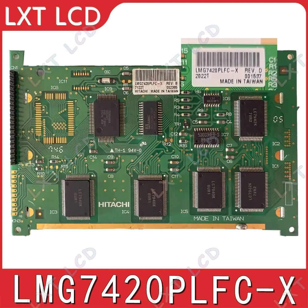 

Original LMG7420PLFC-X For 5.1 Inch LMG7420PLFC X Compatible New 240*128 Blue Black LED LCD Screen Display Panel For HITACHI