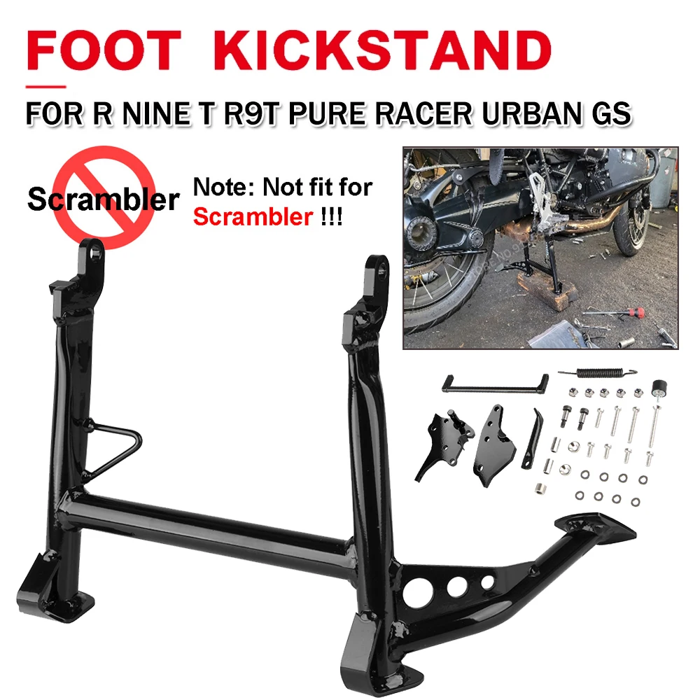 

For BMW R Nine T Pure Racer Urban GS 2014-2020 Motorcycle Stand Center Kickstand Central Foot Parking Holder Support Bracket