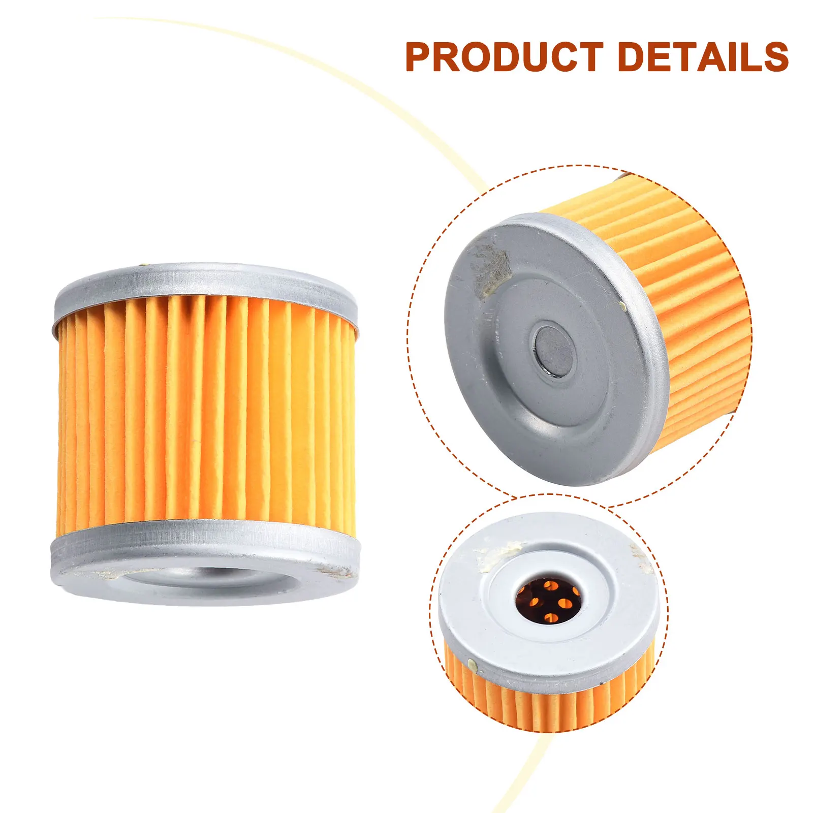 Engine Oil Filter Oil Filter 16510 05240 Yellow Direct Fit Direct Replacement Easy Installation No Assembly Required