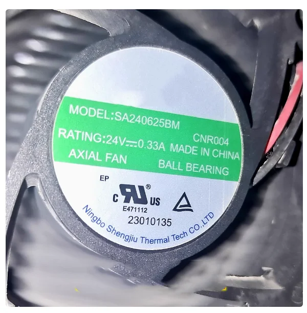 

Новый оригинальный вентилятор SJ SA 240625 BM 6025 24 В 0,33 А 6 СМ