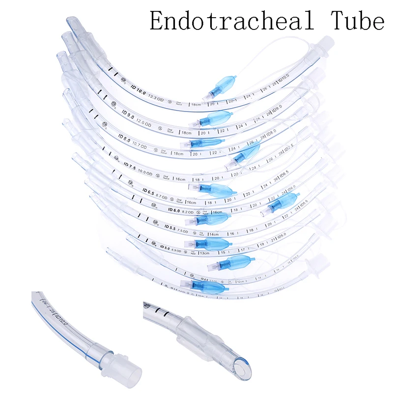 1Pcs Disposable Sterile Cuff Endotracheal Intubation Medical Tube Airway Intubation With Cuff for surgical intubation