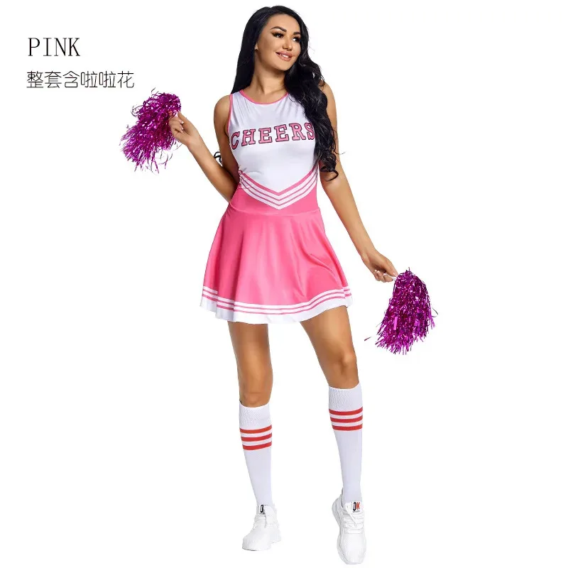 女子チアリーダーコスチューム衣装 ハイスクールミュージカル チアリーディングユニフォーム 女性用