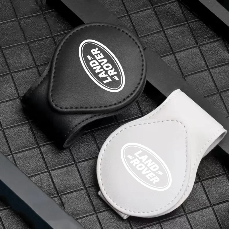 4S Car Sun Visor Sunglasses Holder Glasses Clip For Land Rover Discovery Sport Aurora Velar ID card ID card Bank Card Clip