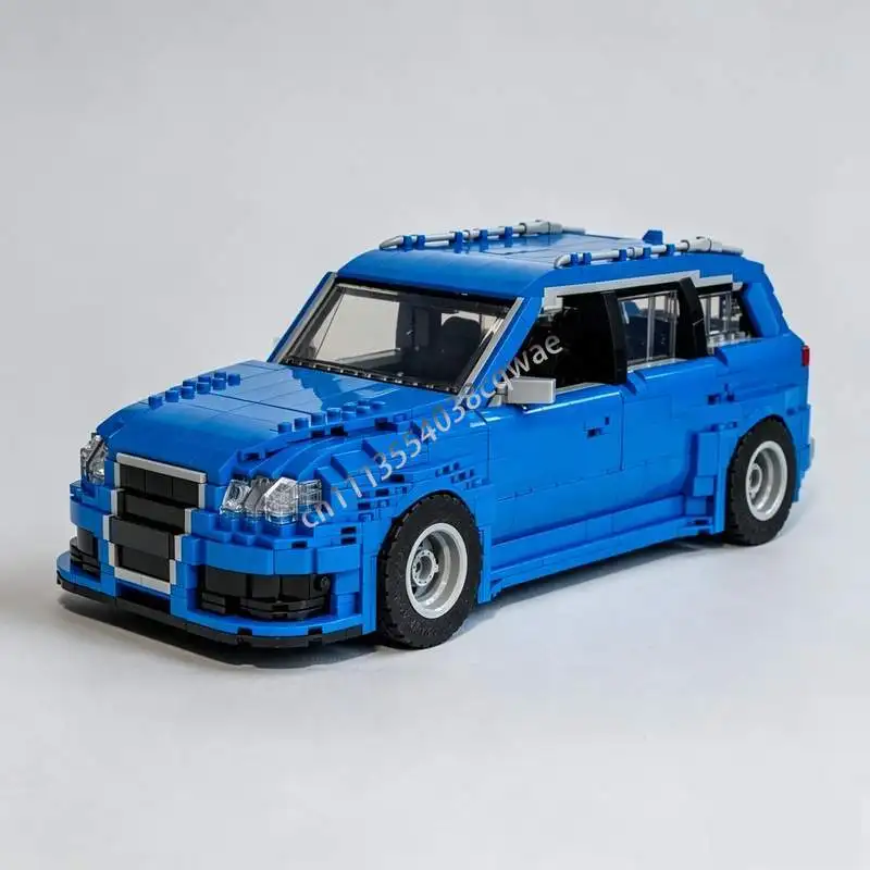 1832PCS High Performance Station Wagon Sports Car MOC Vehicle Building Blocks Model Custom Puzzle Assembly Educational Toy Gift