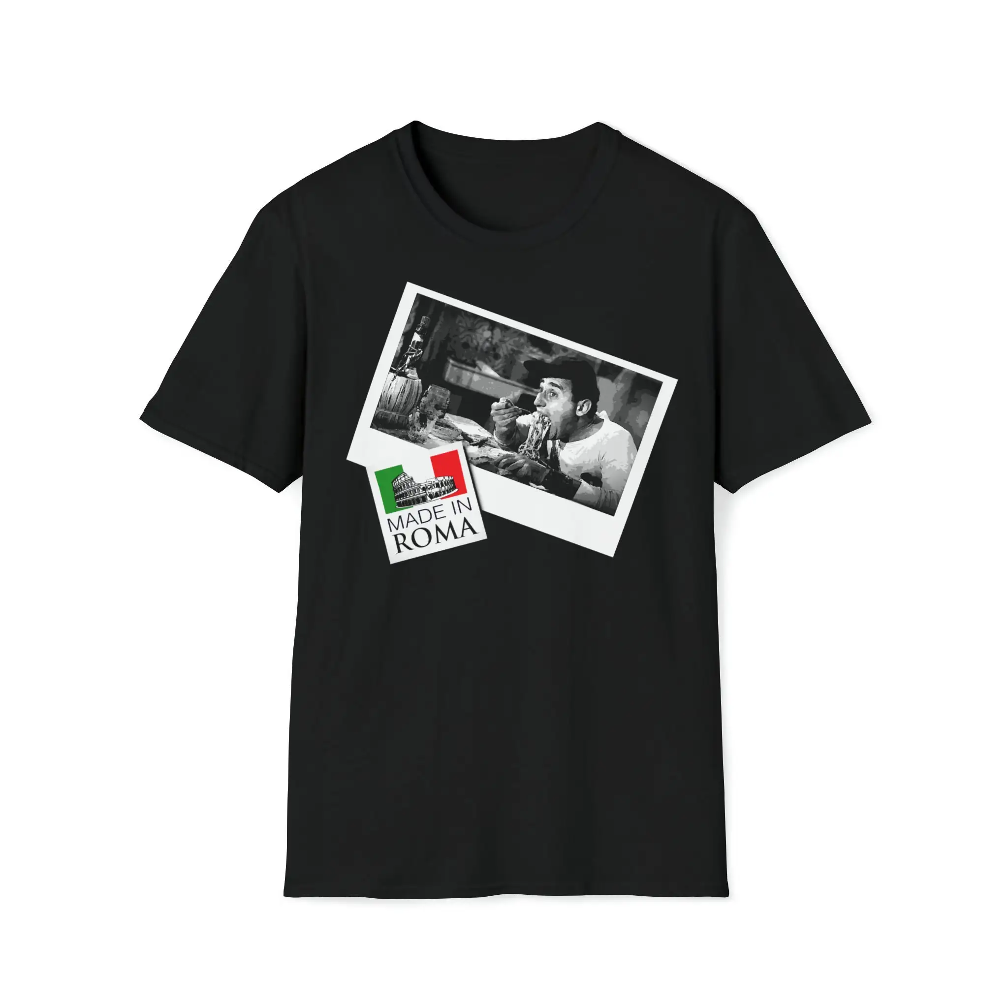 Camiseta Alberto Sordi homenaje al cine "un americano en Roma" - Cine italiano - actor