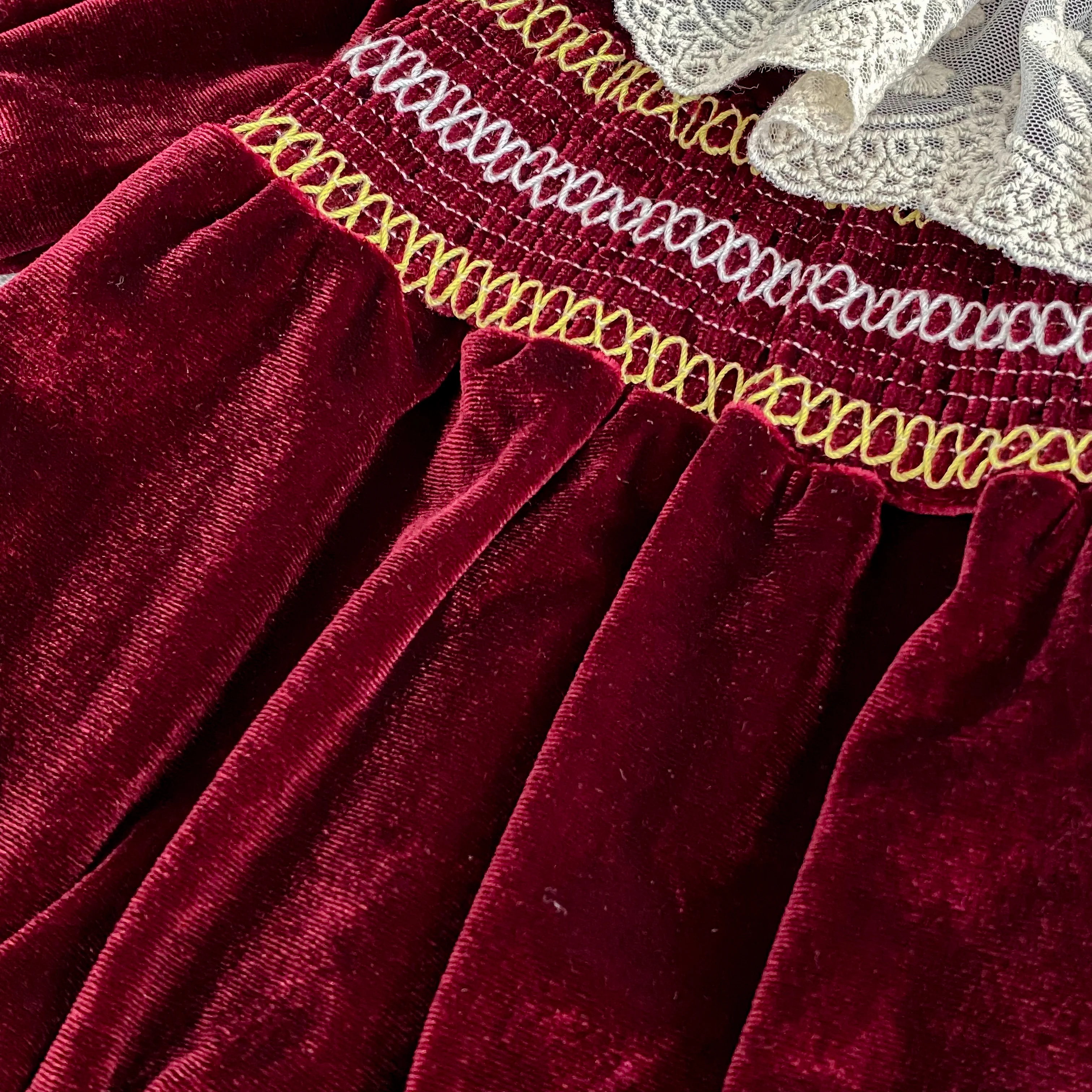 2026 Neu 0-24M Weihnachten Kleinkind Mädchen Roter Spitzen-Strampler Langärmeliger Baby-Mädchen-Jumpsuit Kinder Frühlingskleidung – Detail 14
