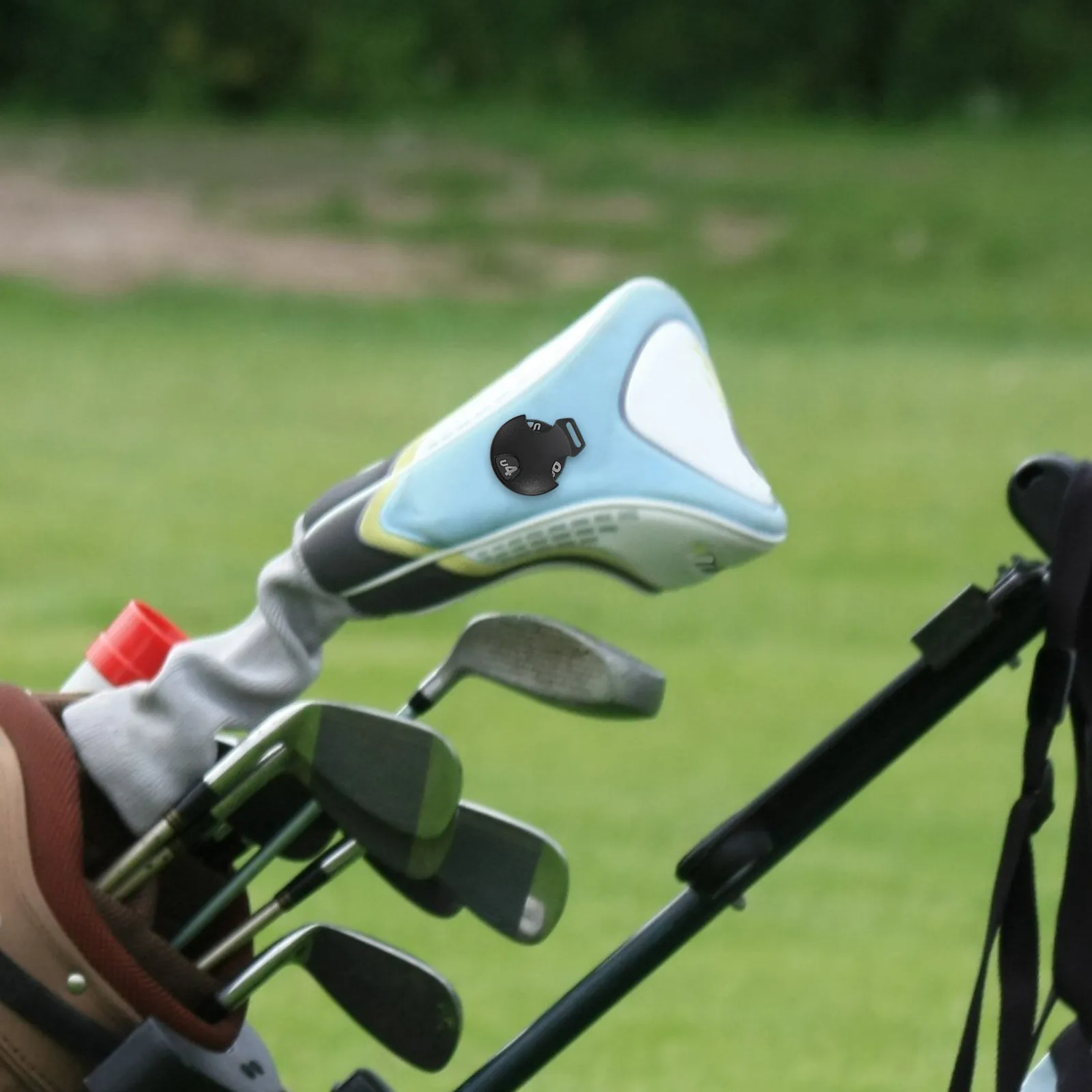 6 Pcs Golf Club Number Tag Protector Id Label Headcover Identification Name Labels