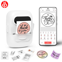 Marklife P50 Portable Label Printer Wireless Pocket Sticker Label Maker Mobile Printer For Office Home DIY Tag Inkless As B1/B21