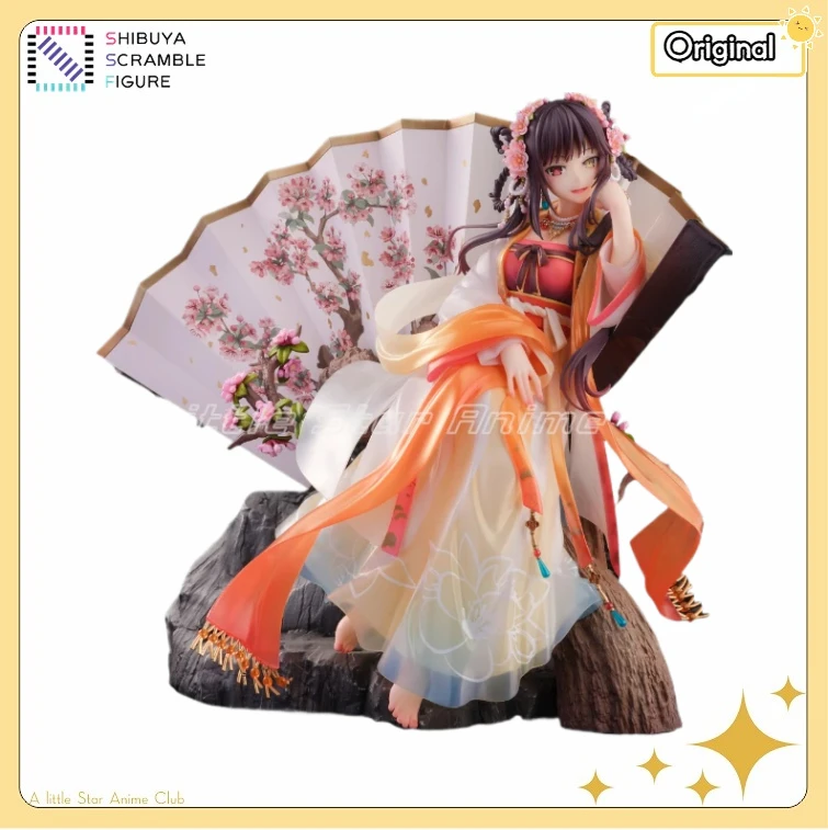 

In Stock Original SSF DATE A LIVE Kurumi Tokisaki Hanfu 1/7 Anime Figure Model Collection Toys