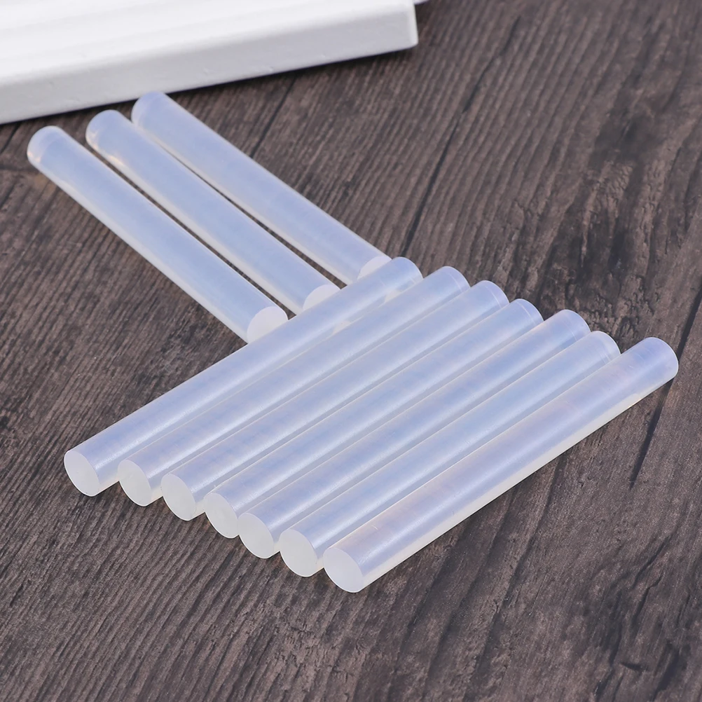 

50 шт. термоклеевые палочки, прозрачный клей, мини-пистолет, дерево, металл, стекло, картон, бумага, ремесленные проекты, фиксация