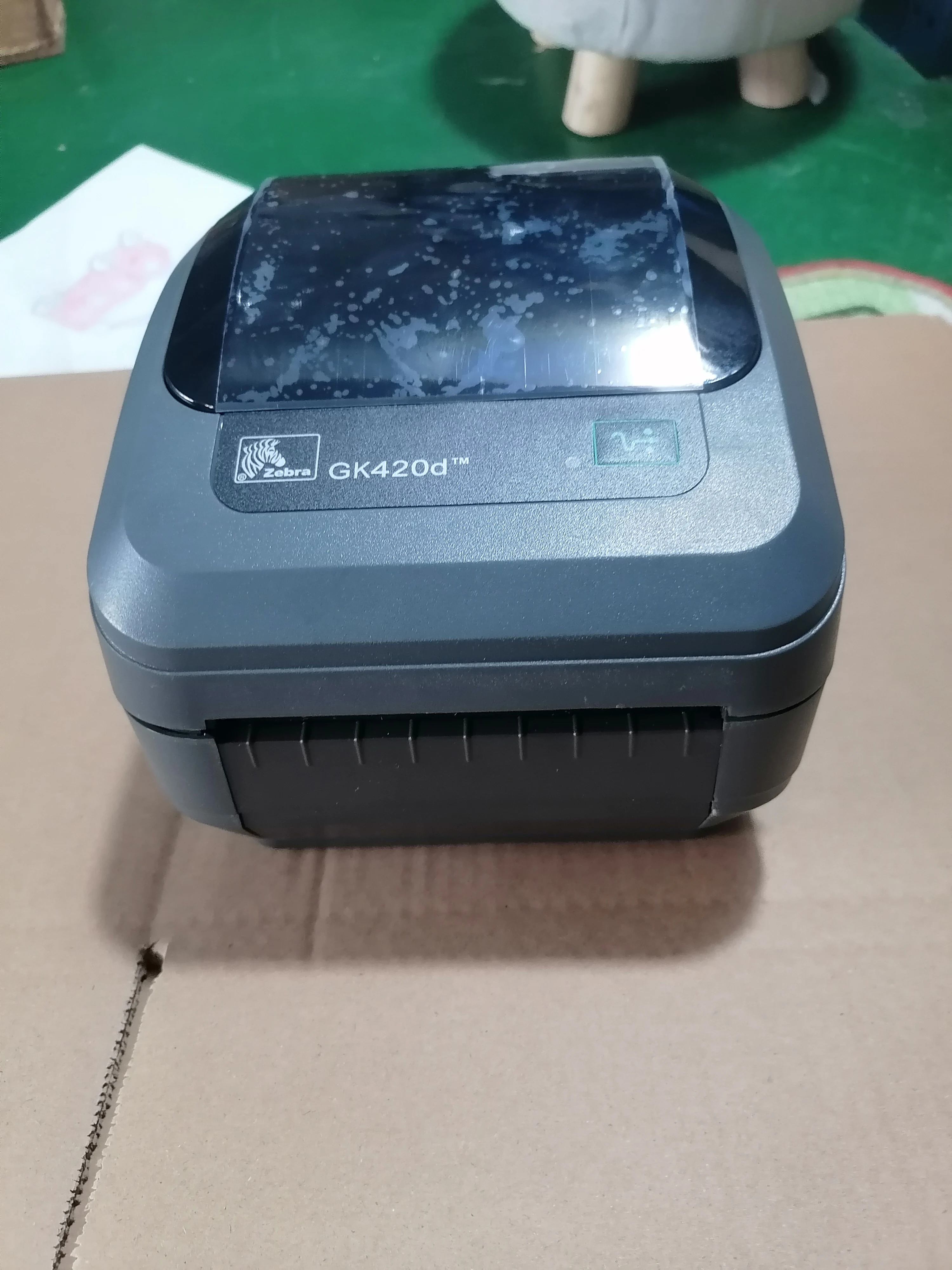 Used 90% new ZEBRA gk420d zebra GK420d GK42-202520-000Direct Thermal Label Printer USB + Parallel Serial Interface gk420d