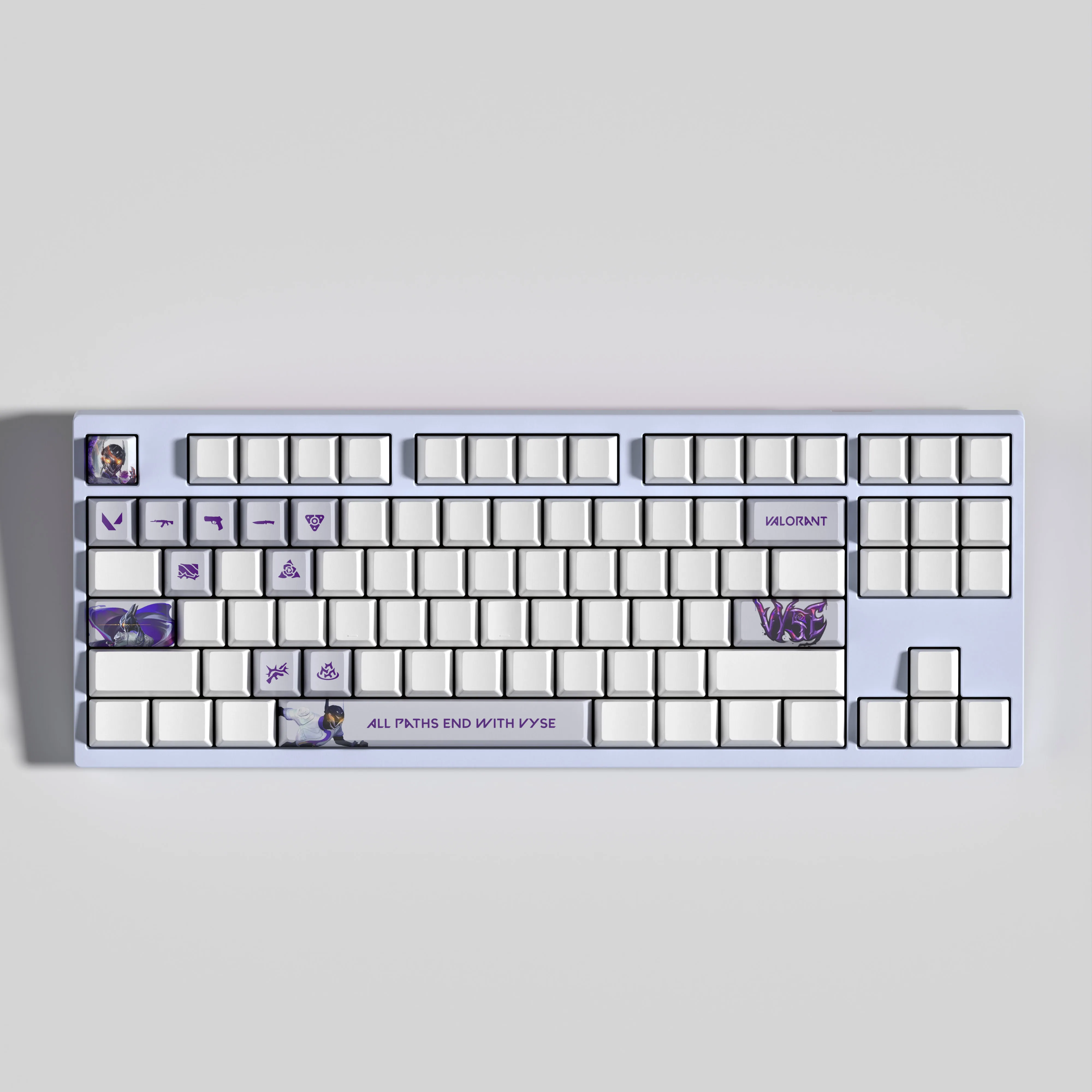 VYSE keycaps validant Keycaps profilo OEM 14 tasti Mini Set PBT Dye Sub nuovo Design