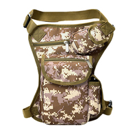 Canvas Solid Large Capacity Outdoor Durable Sports Adjustable Straps Casual Zipper Fashion Waist Bag