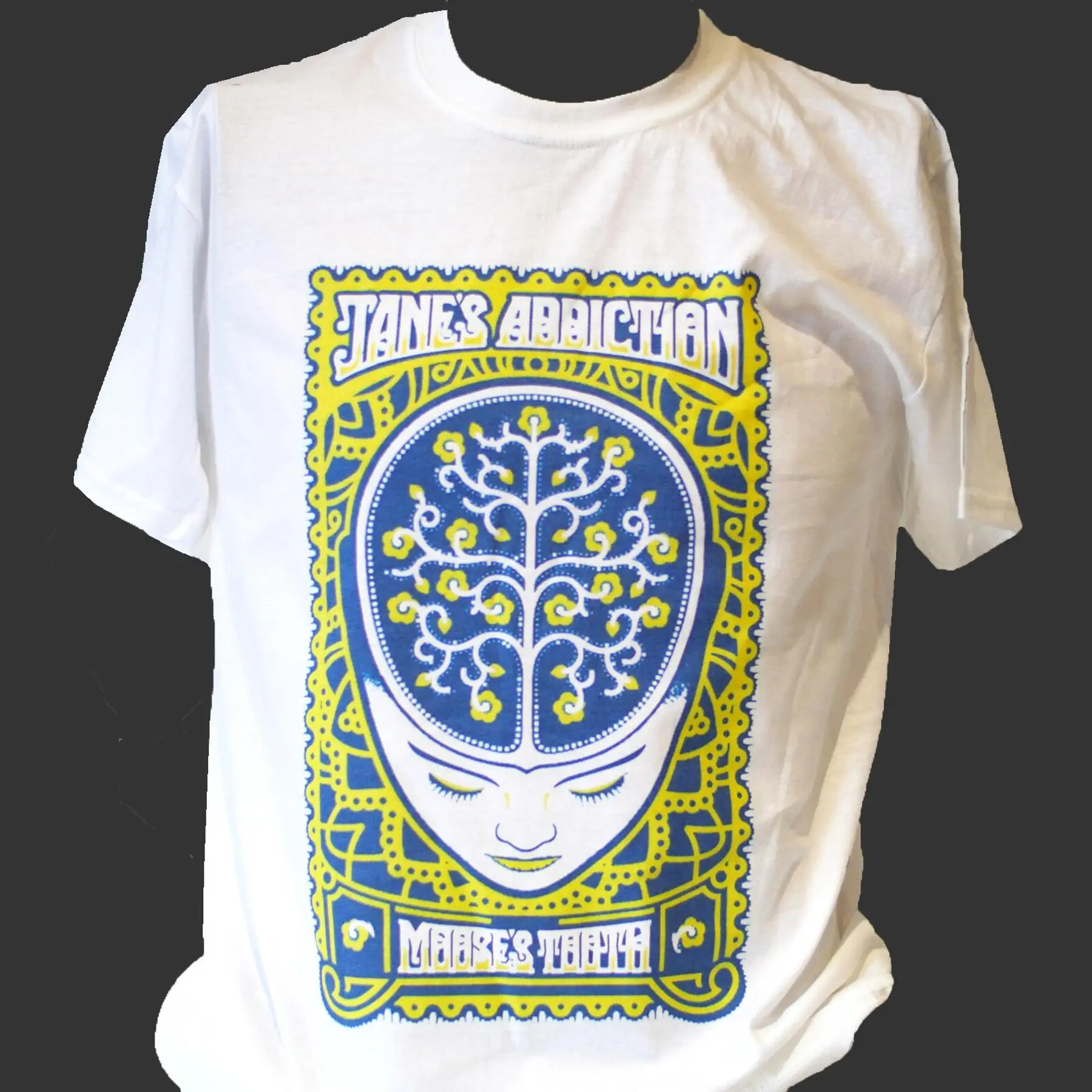 تي شيرت JANE'S ADDICTION METAL ALT ROCK للجنسين S-3XL