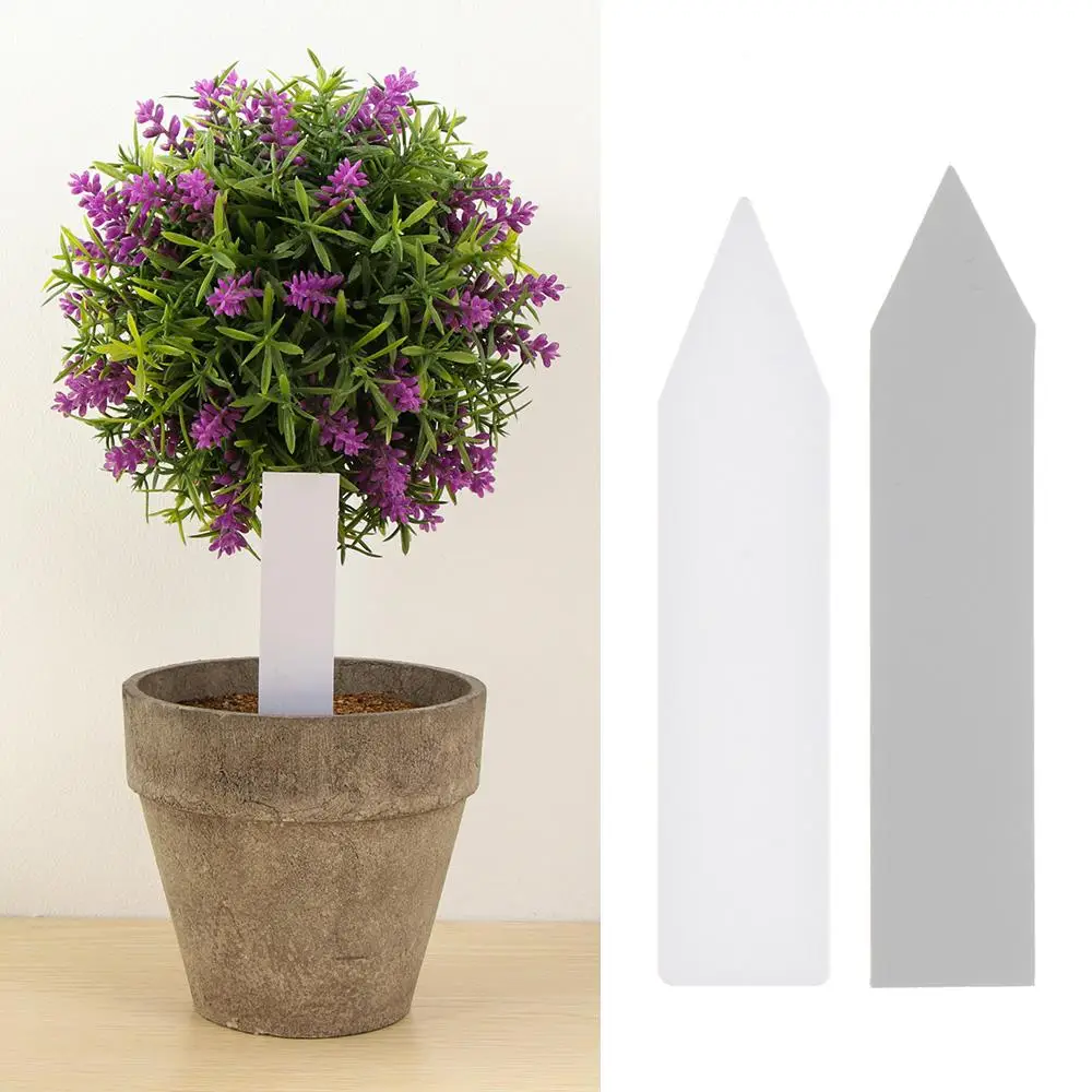 100Pcs PVC Waterproof Classification Marker Greenhouse  Nursery Pot Seedling Tags Garden Tools Plants Label