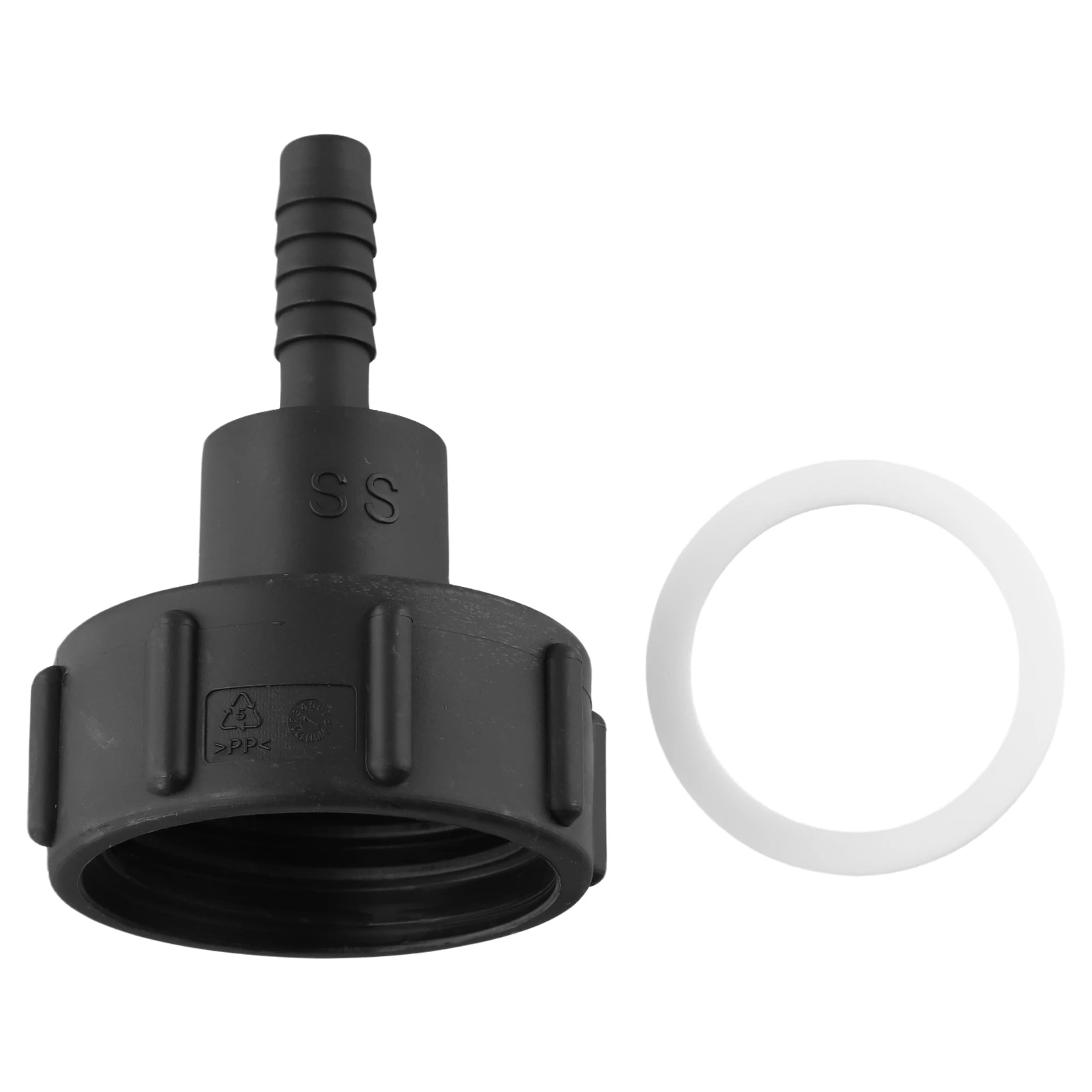 Connettore della benna del serbatoio IBC filettatura di ricambio in plastica PP 1/2in 3/4in 1in 2in 1 pz adattatore per accessori nuovo di zecca
