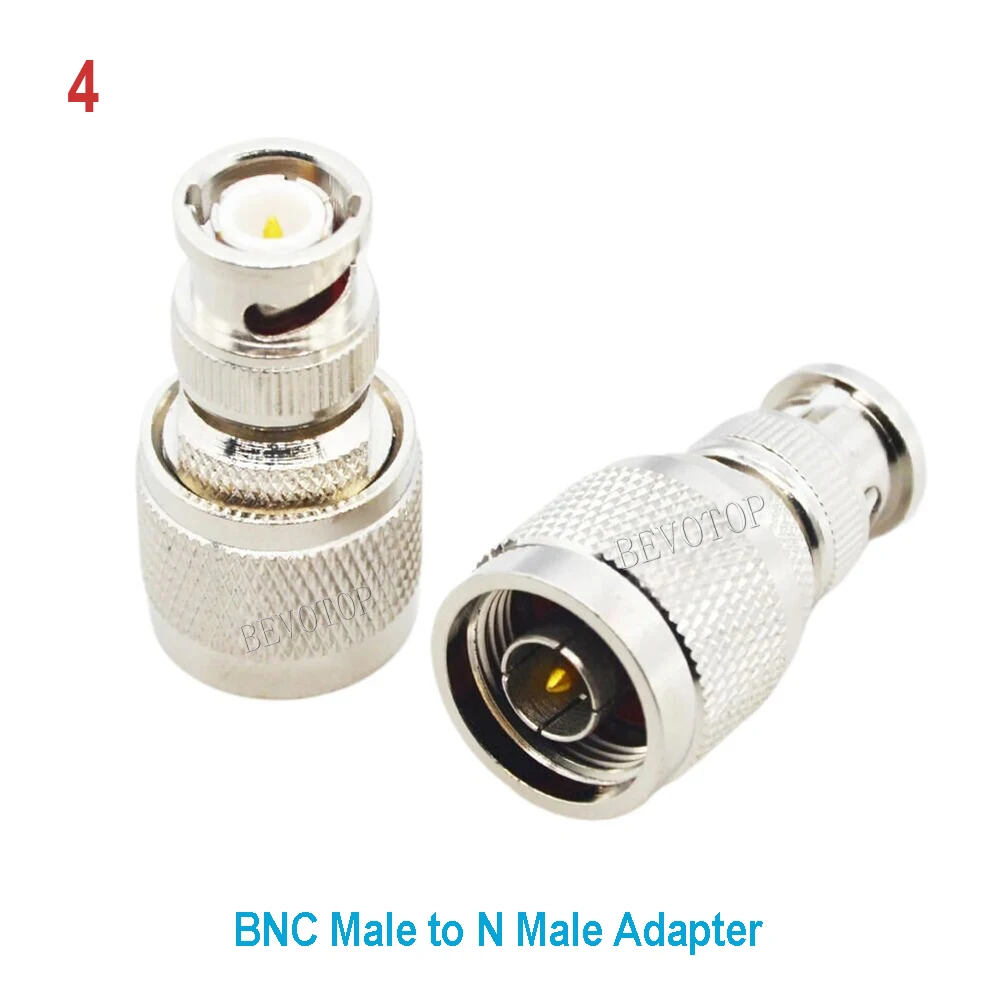 1Pcs N Male/Female to N/TNC/BNC/QMA/F Male/Female Straight/Right Angle Coax Adapter