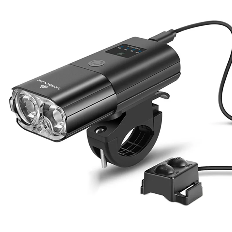 Y67A-Bicycle Light 1000Lumen 4000Mah Bike Headlight Power Bank Flashlight Handlebar USB Charging Road Cycling Highlight
