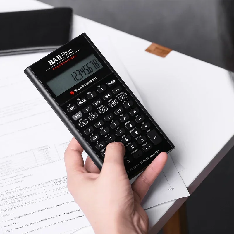 Ti BAII Plus Professional 10 Digits Led Calculatrice Calculadora  Financial Calculations Students Calculator