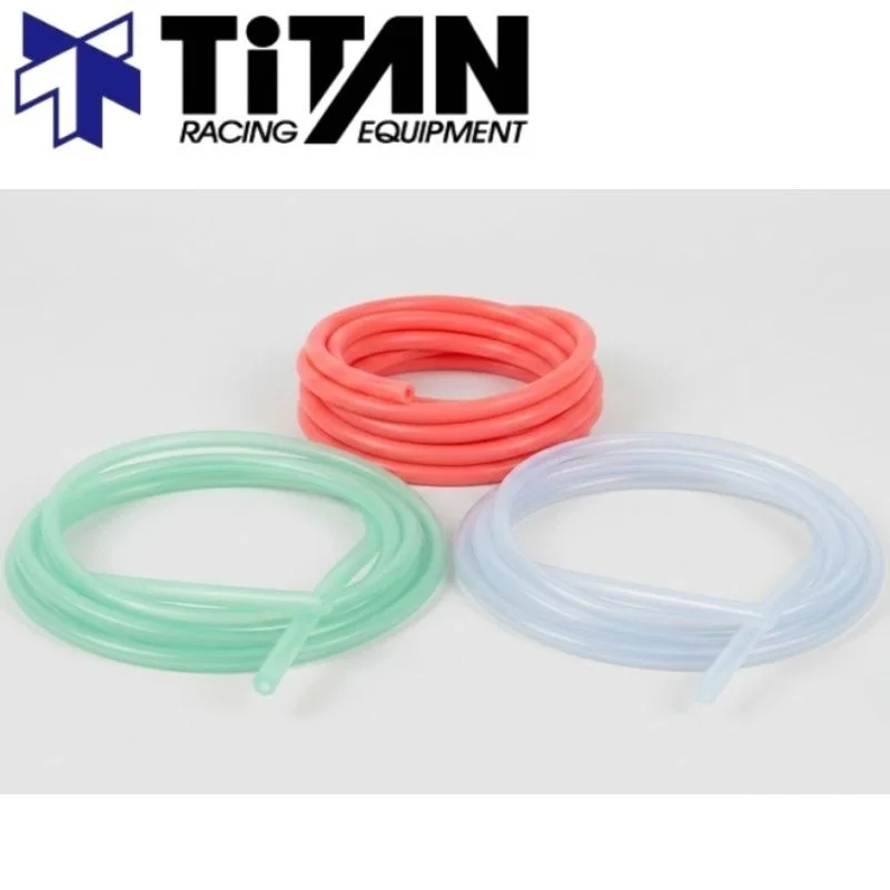 Original Titan Nitro RC 20512/13/14 Silicon Fuel Tube Pink/Blue/Green Length 90cm 2.4mm Hole For Nitro RC Buggy Truck On-road