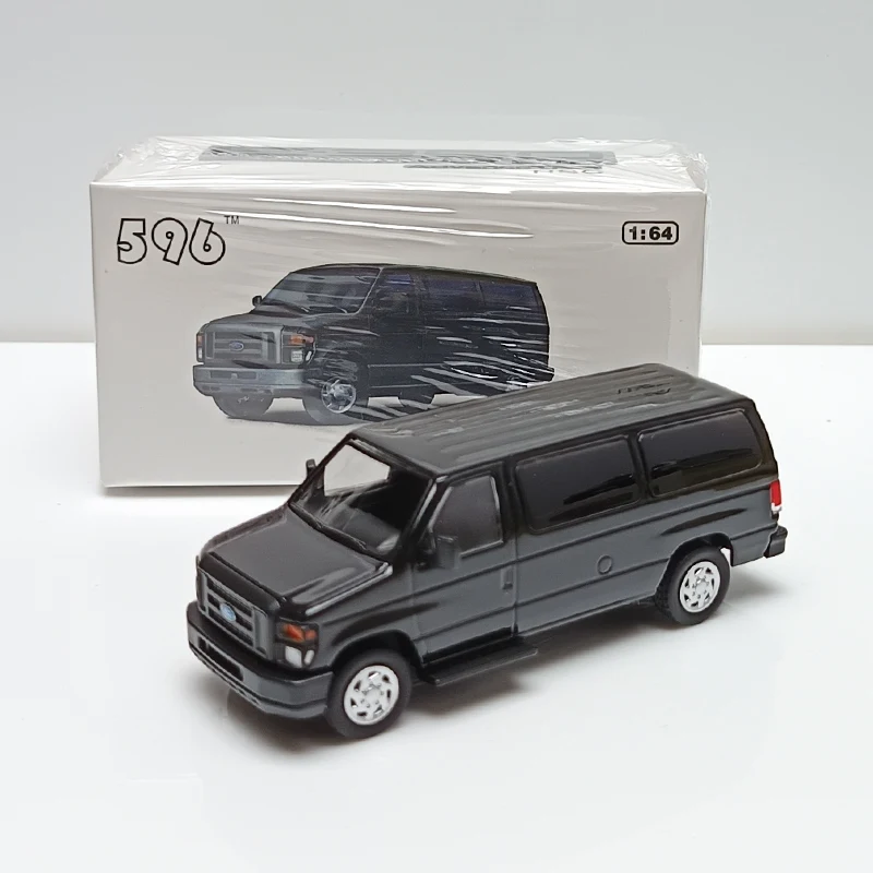 

596 1:64 E350 Van NYPD Alloy Car Diecasts & Toy Vehicles Car Model Miniature Scale Model Car For Children