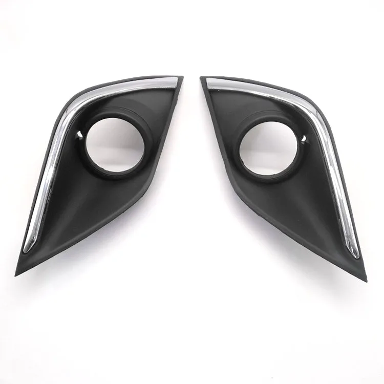 

1 Pair Car Front Bumper Left, Right Fog Light Lamp Shell Fit For Mitsubishi Outlander 2016 2017 2018 2019 Fog Lamp Frame