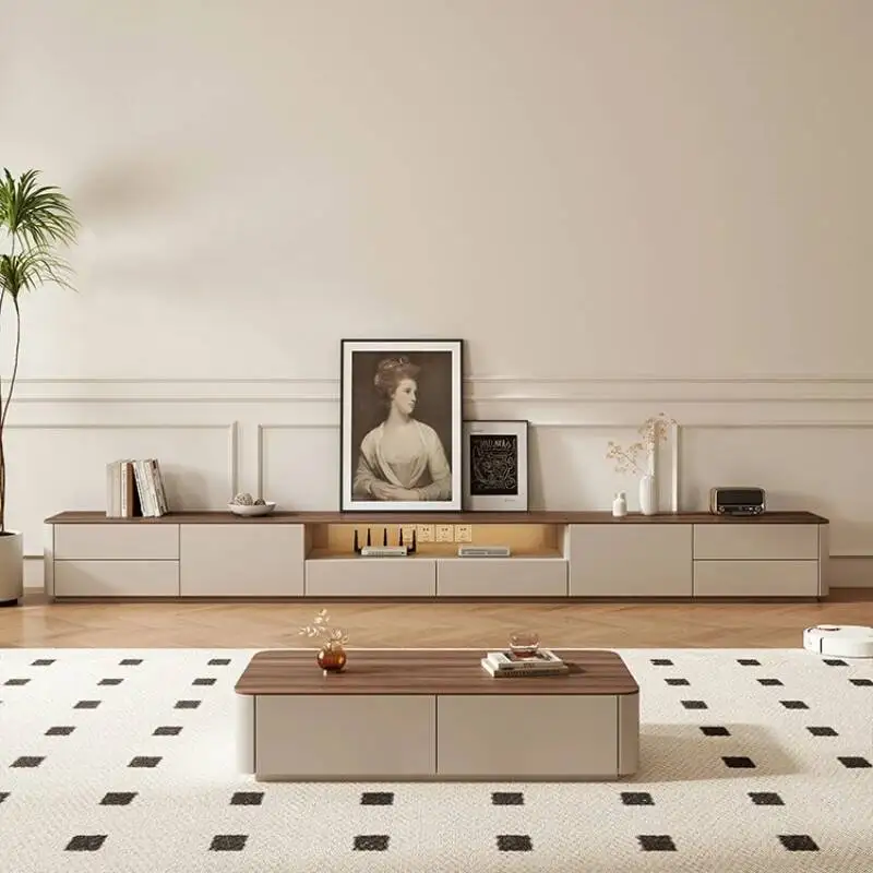 

Living Room Wooden Tv Stand Modern Drawers Design Universal Home Tv Console Cabinet Nordic Floor Meuble De Television Furniture