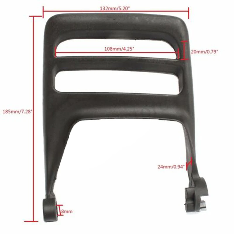 Yard Brake Handle 185*132mm Accessories Garden Parts 235 235E 236 240 240E Black Chainsaws Useful High quality