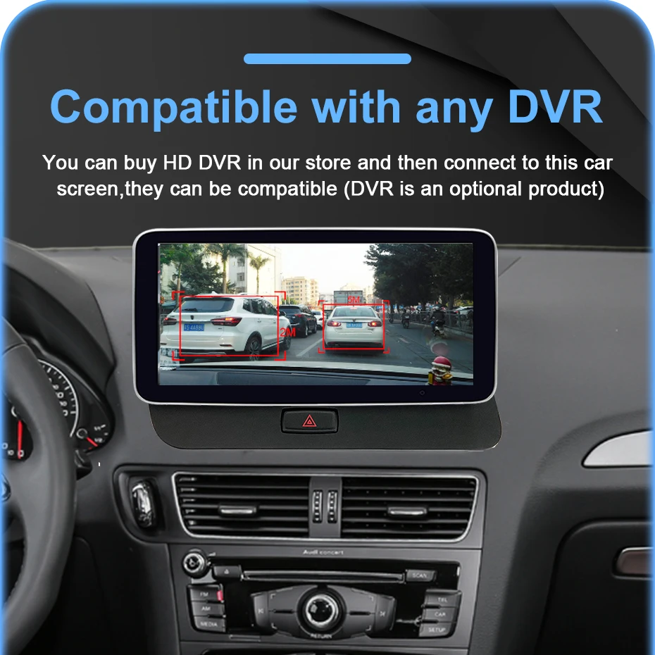 12,5' Linux Android Auto Autoradio 1920*720P Multimedia-Player-Bildschirm für Audi Q5 2009-2016 Carplay Bluetooth Navigation 2 DIN – Detail 11