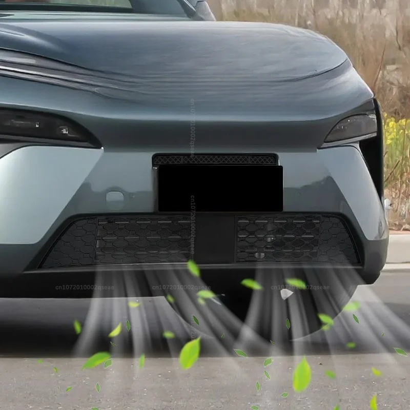 Für BYD Atto 8 Sealion 8 PHEV 2025 2026 Frontstoßstangen-Insektenschutzgitter Langlebiger Staubschutz Kühlergrill Exterieur-Zubehör – Detail 2